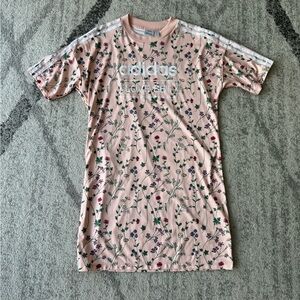 Adidas Original Floral Love Set Tshirt Dress